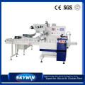 Trayless On Edge Biscuit Pillow Packaging Machine With Bag Former